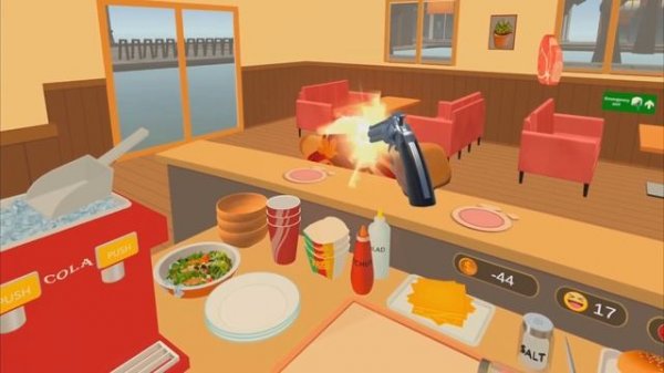ГОТОВЛЮ ЕДУ ИЗ КЛИЕНТОВ РЕСТОРАНА! Cooking Clash VR.