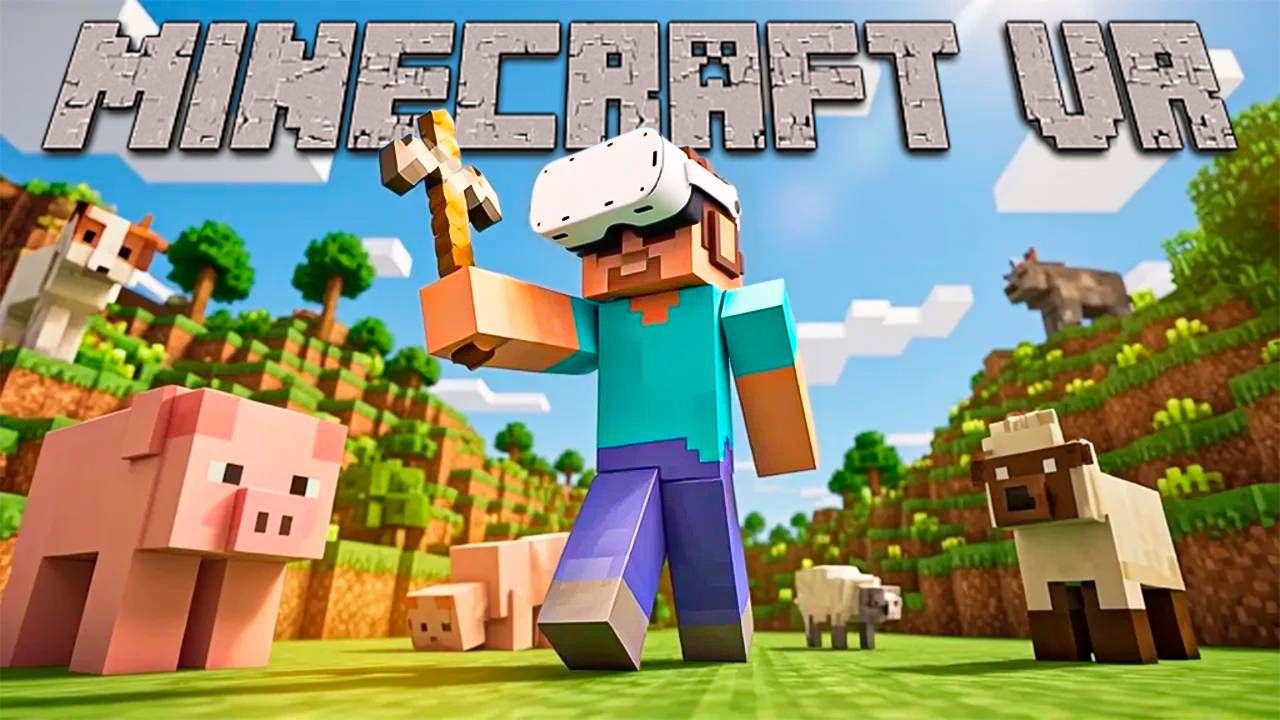 ЭТО МАЙНКРАФТ, НО В ВИАРЕ! Minecraft VR - VIVECRAFT. смотреть онлайн