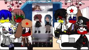 Реакция стран на Эдисона.#gacha #страны #реакция #эдисон