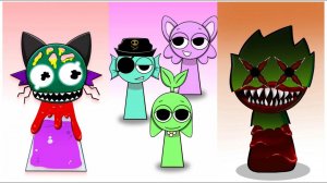 INCREDIBOX SPRUNKI | MILLI + ANNE SYMBIOSIS 🌸🏡 - GARDEN ФАЗЫ! #PEACEFUL