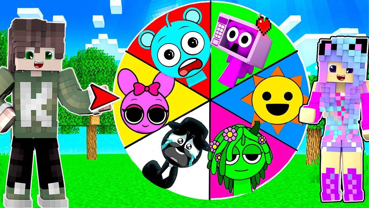 НАШЕЛ КОЛЕСО ФОРТУНЫ С НОВЫМИ СПРУНКАМИ В МАЙНКРАФТ смотреть онлайн