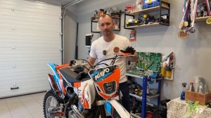 Сборка эндуро мотоцикла Kayo K1 250 куб