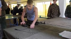 Зарница 1 Разборка и сборка АК 74