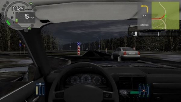 311) City Car Driving 1.894 км Железнодорожная - Утренняя 3.316 км Загородный - Учительская