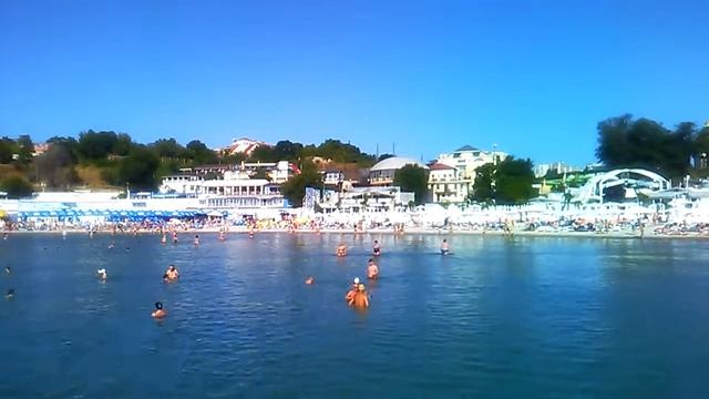 Одесса панорама пляжа 