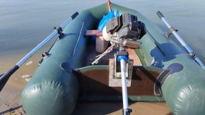 компактный лодочный мотор из триммера 52сс