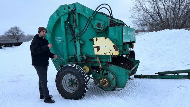 Обзор пресс подборщика ПР-150М