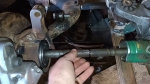 Как укоротить автомобильные полуоси мой способ на сам