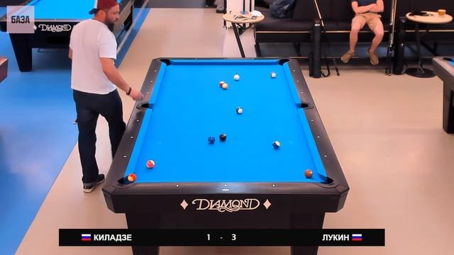 Киладзе - Лукин. ЛЛБ 2019. Москва. IX этап BAZA Sprint 2018/19. Премьер 8-ball смотреть онлайн