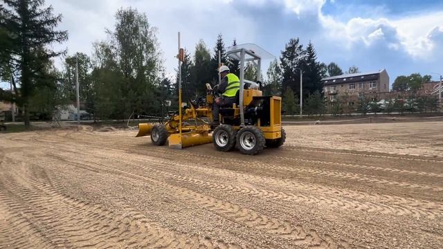 Минилазергрейдер (мини-грейдер)