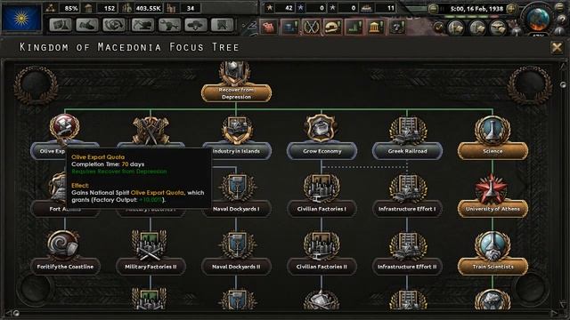Hearts of Iron IV - Македонская Империя (2) - На Север! смотреть онлайн