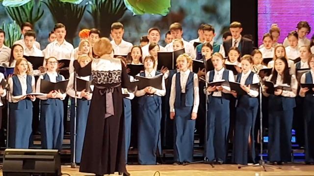 Концерт хоровых коллективов образовательных учреждений г. Якутска. Часть 8. смотреть онлайн