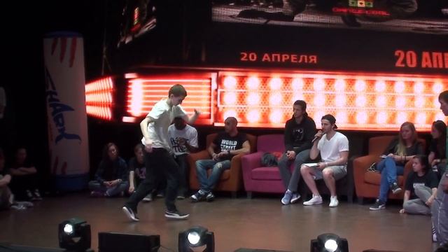 Вова VS Билл - финал House Beginners - Shark Battle 2013 смотреть онлайн