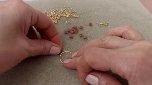 Мастер - класс на колье и серьги из бусин типа тила 🔥