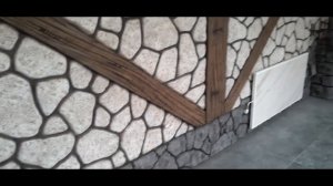 Мангальная из Арт бетона в немецком стиле