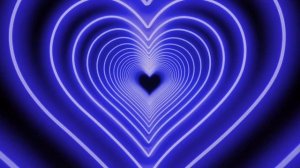 Видео с неоновым сердечком синий цвет.Видео Без Звука