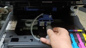 Canon G3430 как выкачивать чернила принудительно с помощью