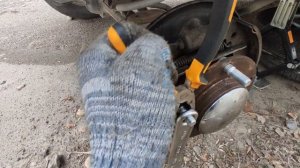 Замена шпилек Нива Шевроле, и как снять барабан