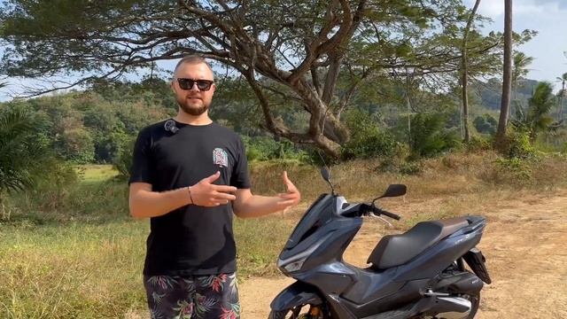 Honda PCX 2025 RoadSynk Первые Впечатления. RUS