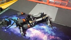 Строю трактор с ломающийся рамой из LEGO TECHNIC/часть 1
