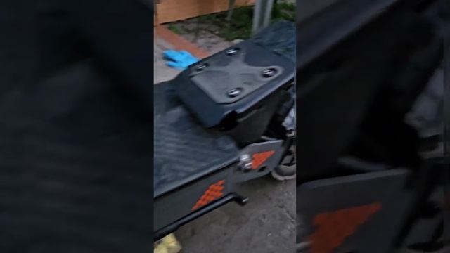 На Kukirin G4 устанавливаю 35 см демпфер