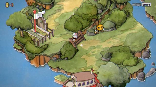 ПРОХОЖУ ИГРУ CUPHEAD, ИГРА КЛАССНАЯ!!!