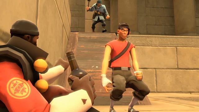СМЕШНЫЕ МОМЕНТЫ И СТРАШНЫЕ TF2 [SFM] ( ТУПЫЕ ИГРОКИ ) смотреть онлайн