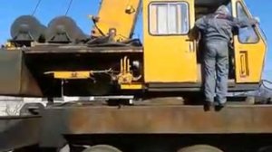 Автокран МКАТ-40 на базе КРАЗ 250 1989г.в.