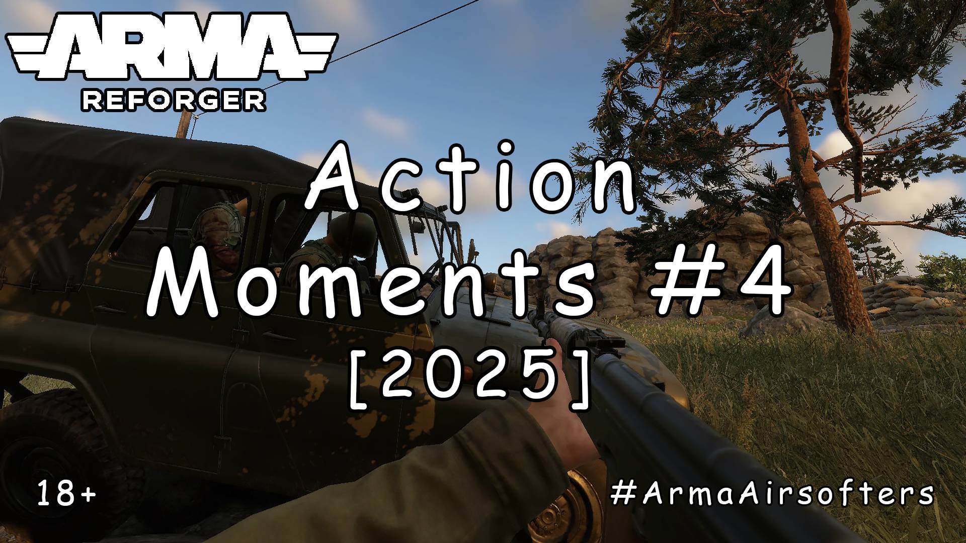 ARMA Reforger - Зрелищные моменты #4 - Горы РПГ [2025] смотреть онлайн