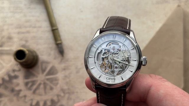 Обзор часов Oris Artelier Skeleton