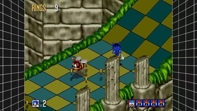 Sega Mega Drive Sonic 3D Blast прохождение ч. 2