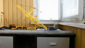 Монтаж башенного крана кбм 401п на новом обьекте
