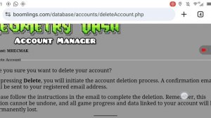 Как удалить свой аккаунт в Geometry Dash 2.2