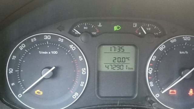 Корректировка пробега Škoda Octavia A5. Приборами Xtool Pad3 и Launc