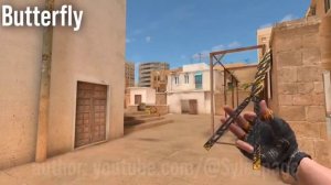 Анимация всех ножей в #standoff2