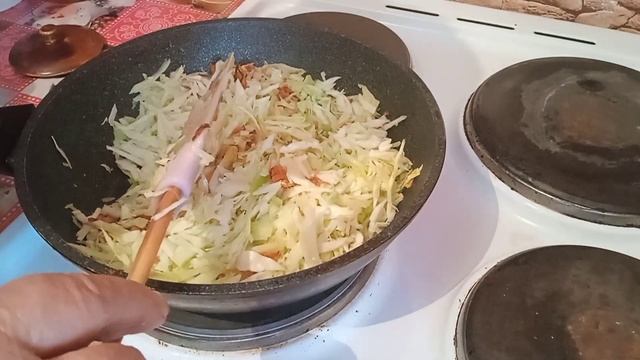 ОЧЕНЬ ВКУСНАЯ ЖАРЕНАЯ КАПУСТА смотреть онлайн