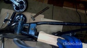 если погнулась велосипедная звезда.