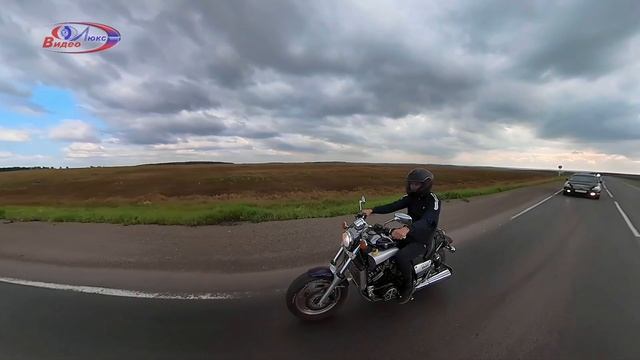 По дорогам Кузбасса, обгоняя ветер! Moto Extreme Action, 360 Видео Люкс смотреть онлайн