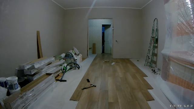 Монтаж ламината наоборот😁