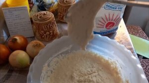 Ленивые беляши без мяса с луком