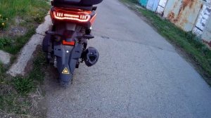 Купил китайский скутер Tracer ADV