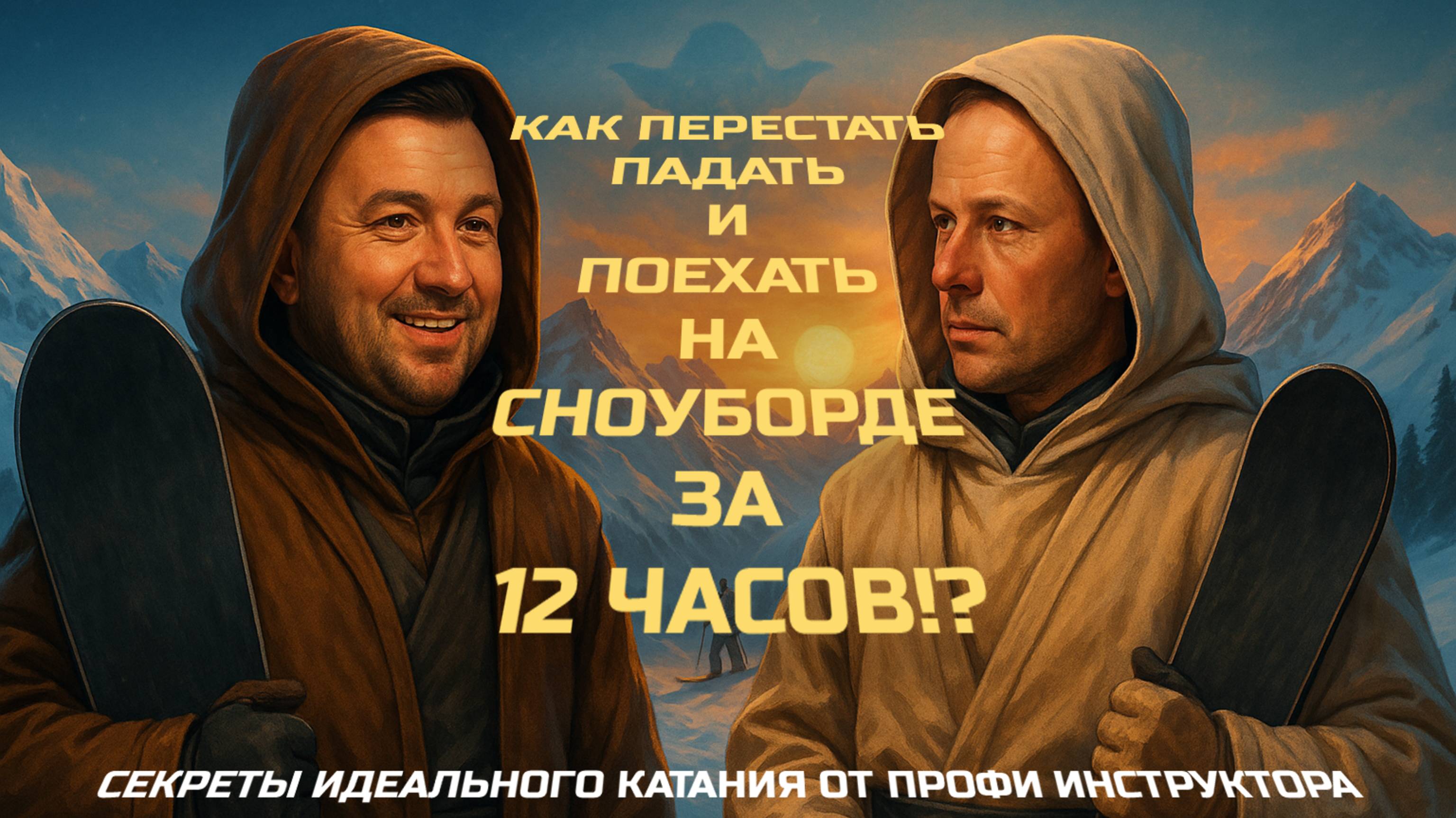 Илья Косяченко // Секреты идеального катания на сноуборде от профи инструктора