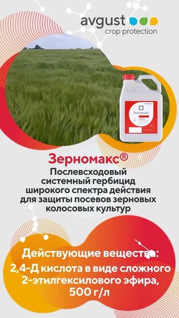 Зерномакс - системный гербицид широкого спектра дейст смотреть онлайн