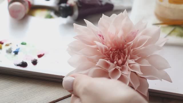 Тонировка цветка смотреть онлайн