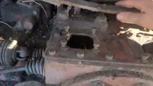 ЗАМЕНА ТОРМОЗНОЙ ЛЕНТЫ ТРАКТОРА  Т-70 БЕЗ СНЯТИЯ БОРТОВ