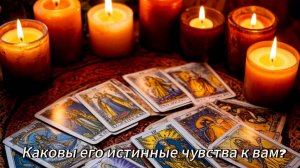 Его истинные чувства к вам.