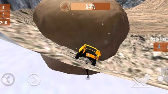 Car Crash Test Simulator 3D : Leap  Of Death #1 Краш Тест Мустанга