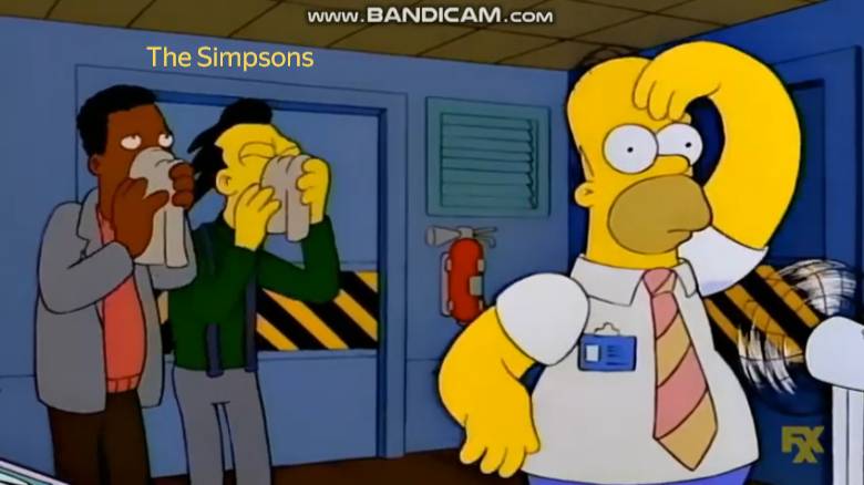 Simpsons Homer Saves Mr Burns And Leaved The Work Station