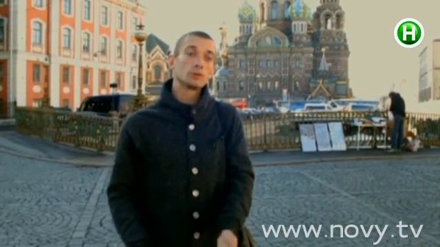 Российский художник зашил себе рот в знак протеста. Шоумания, 02.10.2014 смотреть онлайн