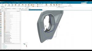Фара мотоцикла. Реверс инжиниринг в NX по 3D скану